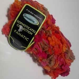 2/$15 Y2K Boucle Yarn Sensations Fanatic Coral 807404087688